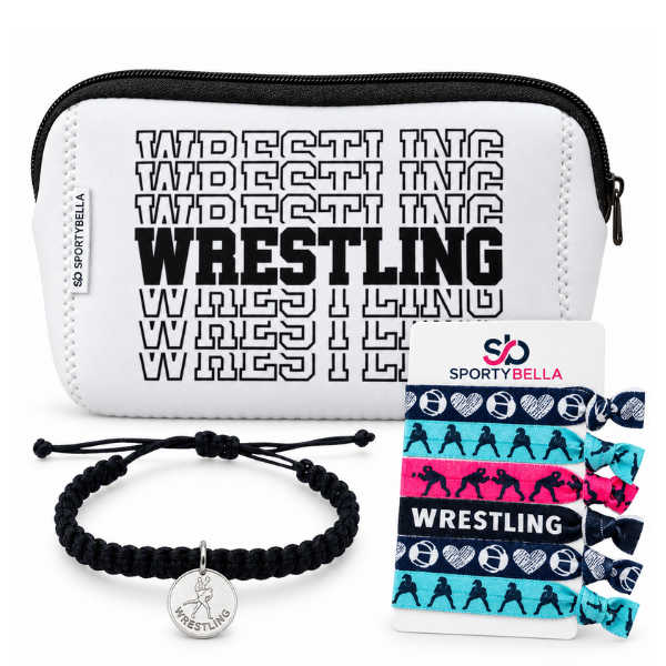 Girls Wrestling Cosmetic Bag Gift Bundle