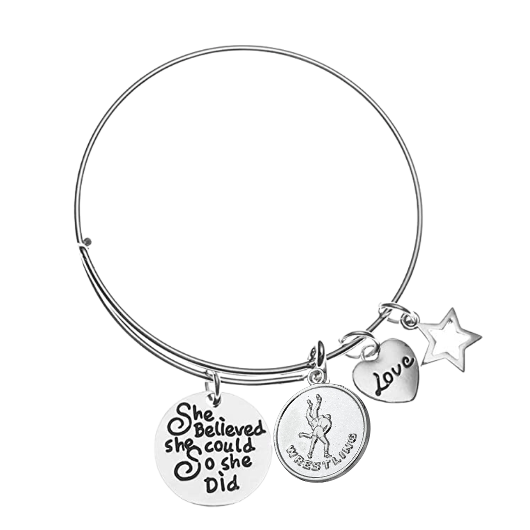 Wrestling Bracelet - She Believed She Could