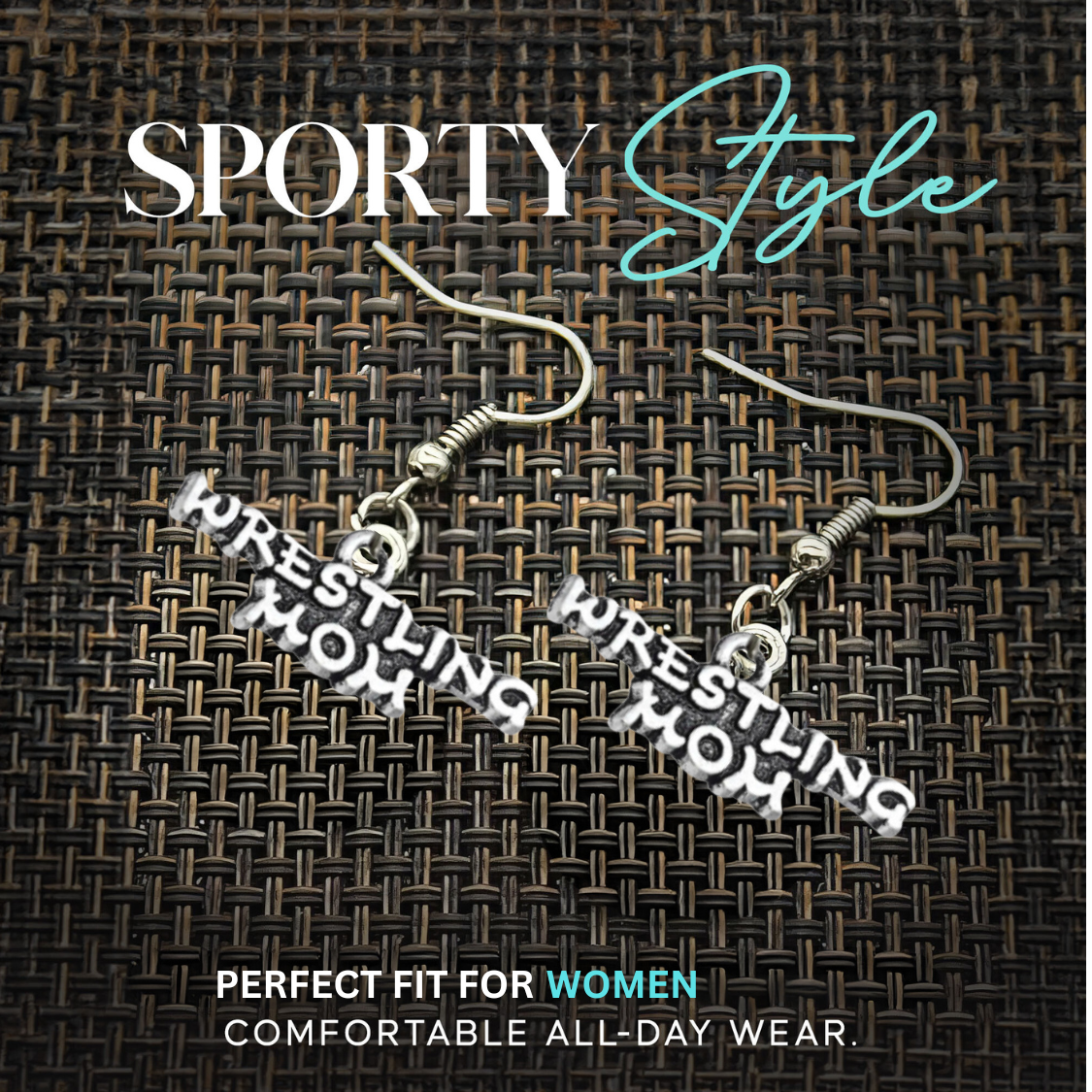 Wrestling Mom Earrings