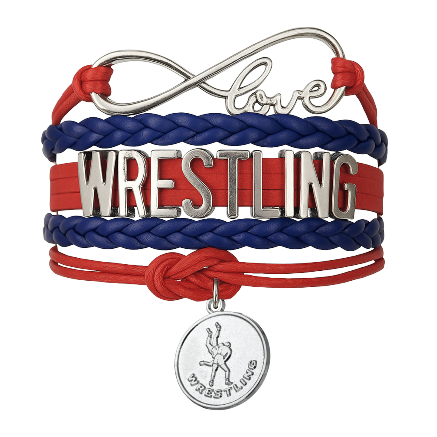 Wrestling Charm Bracelet-Pick Colors