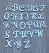 A to Z alphabet charm options for personalized field hockey bangle bracelet