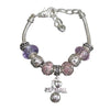 Softball Pandora Style Bracelet - Sportybella