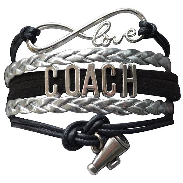 Cheer Coach Infinity Bracelet - Sportybella