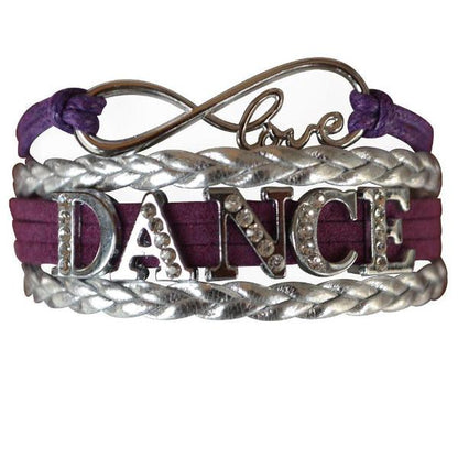 Girls Dance Rhinestone Bracelet - Sportybella