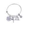 Volleyball She Believed She Could So She Did Bangle Bracelet - Sportybella