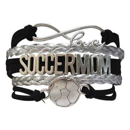 Soccer Mom Infinity Bracelet - Sportybella