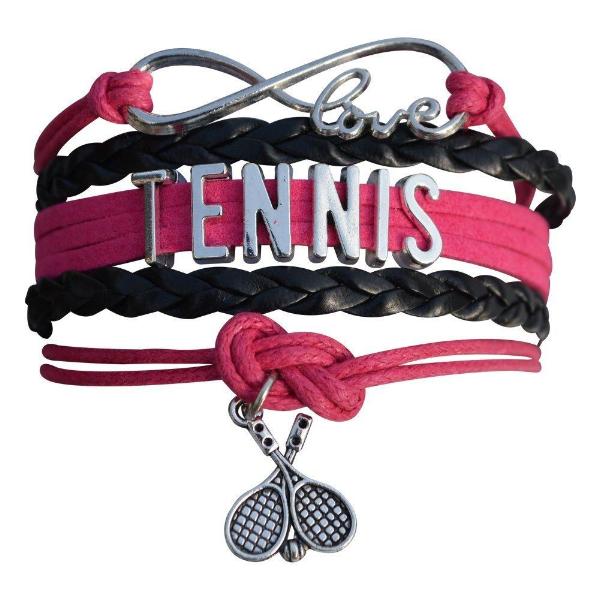Girls Tennis Infinity Bracelet Jewelry - Sportybella