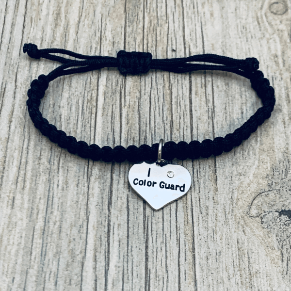 Color Guard Adjustable Rope Bracelet