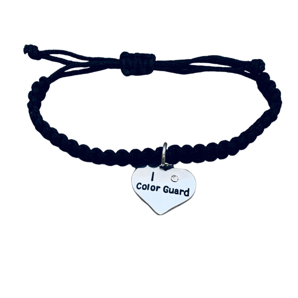 Color Guard Adjustable Rope Bracelet