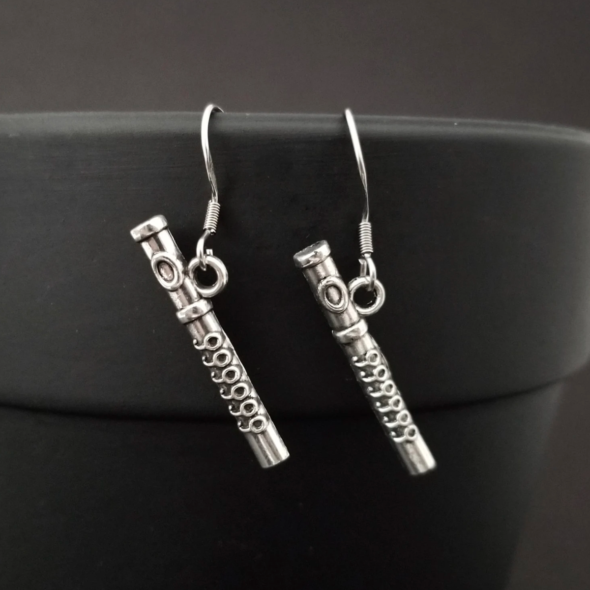 Flute Earrings