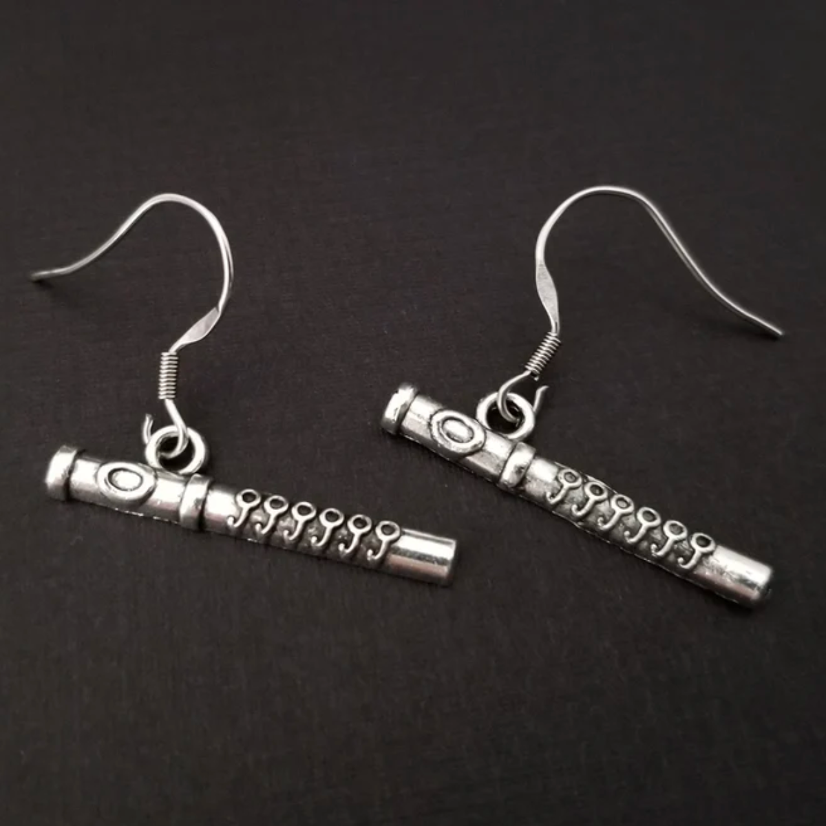 Flute Earrings