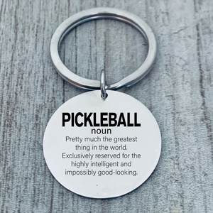 Pickleball Keychain