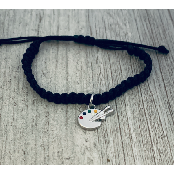 Paint Palette Adjustable Bracelet- Pick Color
