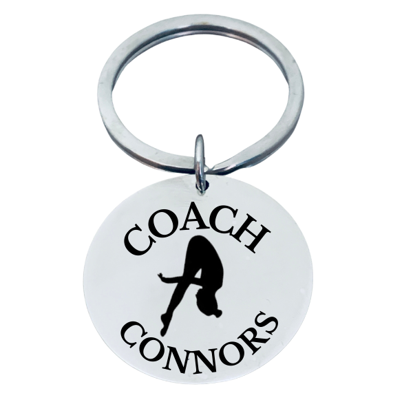 Diving Coach Keychain