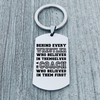 Wrestling Coach Keychain - Behind Every Player
