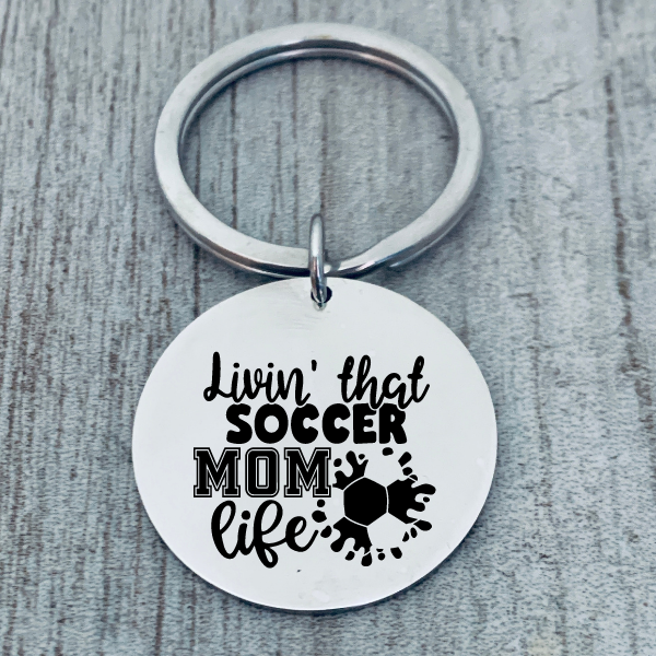 Soccer Mom Keychain - Pick Style