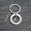 Gymnastics Coach Keychain - Sportybella