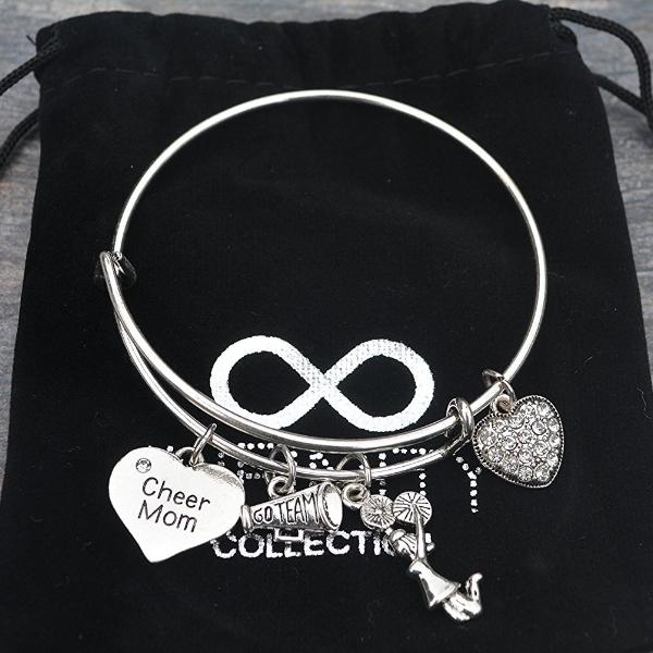 Cheer Mom Bangle Bracelet - Sportybella