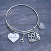 Gymnastics Bangle Bracelet - Sportybella