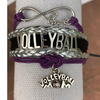 Volleyball Mom Infinity Bracelet - Pick Colors - Sportybella