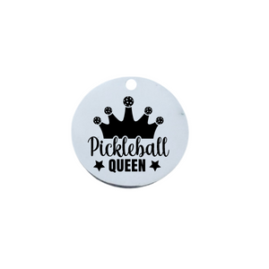 Queen of Pickleball Charm
