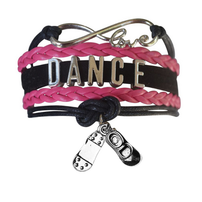 Tap Dance Infinity Bracelet - Pick Colors