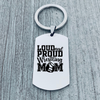Wrestling Mom Keychain