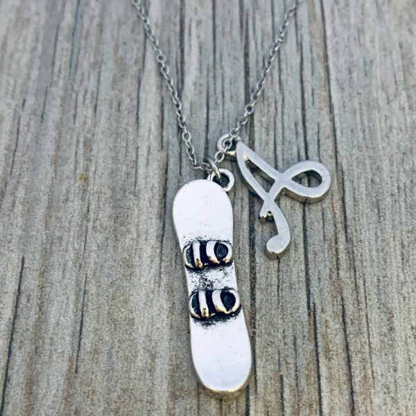 snowboard necklace for girls