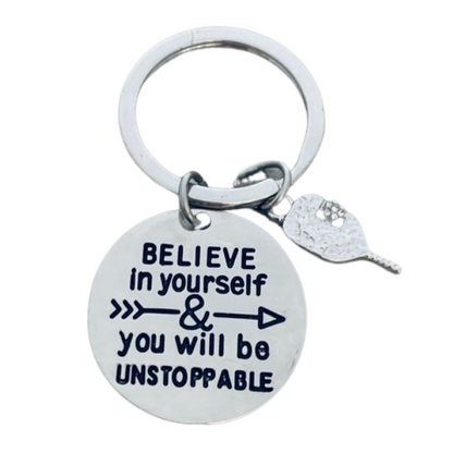 Pickleball Keychain - Believe in Yourself