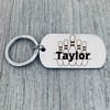 Personalized Bowling Keychain