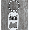 Baseball Dad Keychain