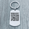 basketball coach keychain