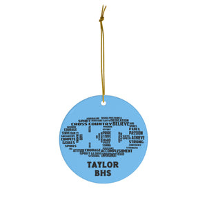 Cross country ornament