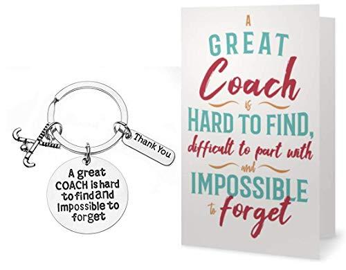 Field Hockey Coach Keychain & Card Gift Set