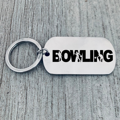 Bowling Keychain