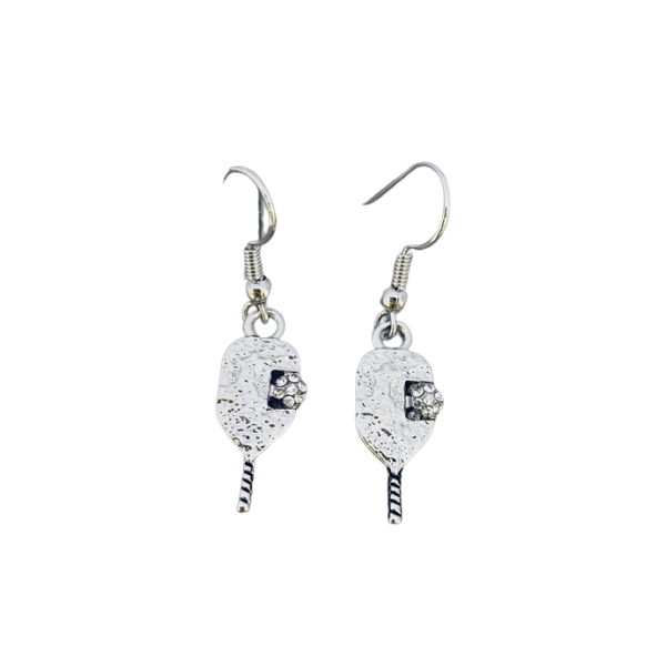 Dangle pickleball earrings