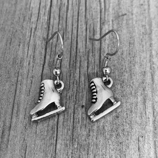 Figure Skating Dangle Earrings