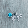 Personalized Pickleball Charm Necklace