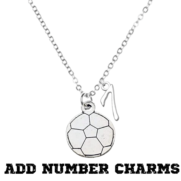 Two Tone Rose Gold Soccer Ball Mom Fútbol Sports Pendant Necklace | Factory  Direct Jewelry