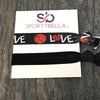 Basketball Hair Ties 2pc Set - Sportybella