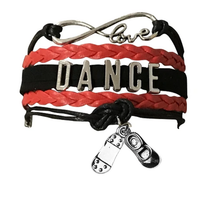 Tap Dance Infinity Bracelet - Pick Colors