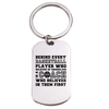 basketball coach keychain