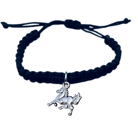 Horse Adjustable Rope Bracelet
