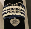 Teacher Charm Bracelet- It Takes a Big Heart to Teach Little Minds - Infinity Collection