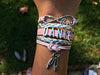 Girls Dance Infinity Ballet Slipper Charm Bracelet - Sportybella