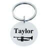 Personalized Trumpet Keychain