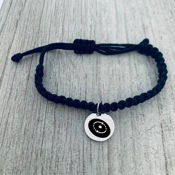 Ultimate Frisbee Adjustable Rope Bracelet