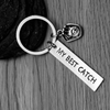 Baseball Keychain - My Best Catch