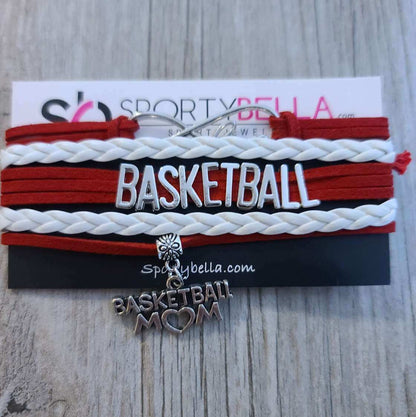 Basketball Mom Bracelet - Pick Colors
