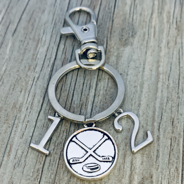 Ice 2025 hockey keychain